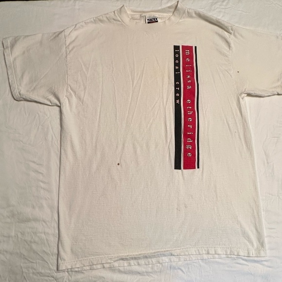 **RARE** Melissa Etheridge Concert Crew/Stagehand Tee from 1996 Men’s XL - Picture 11 of 16